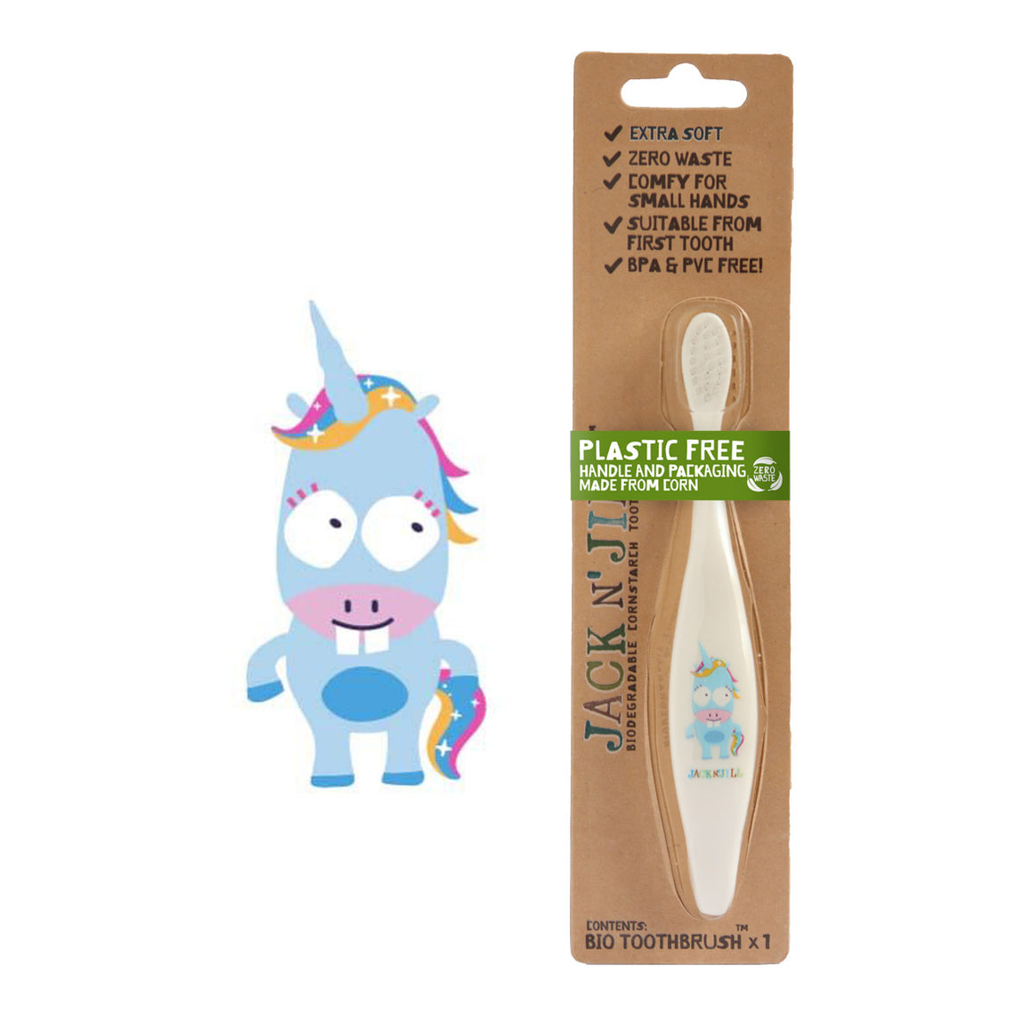 Bio Toothbrush - Unicorn!