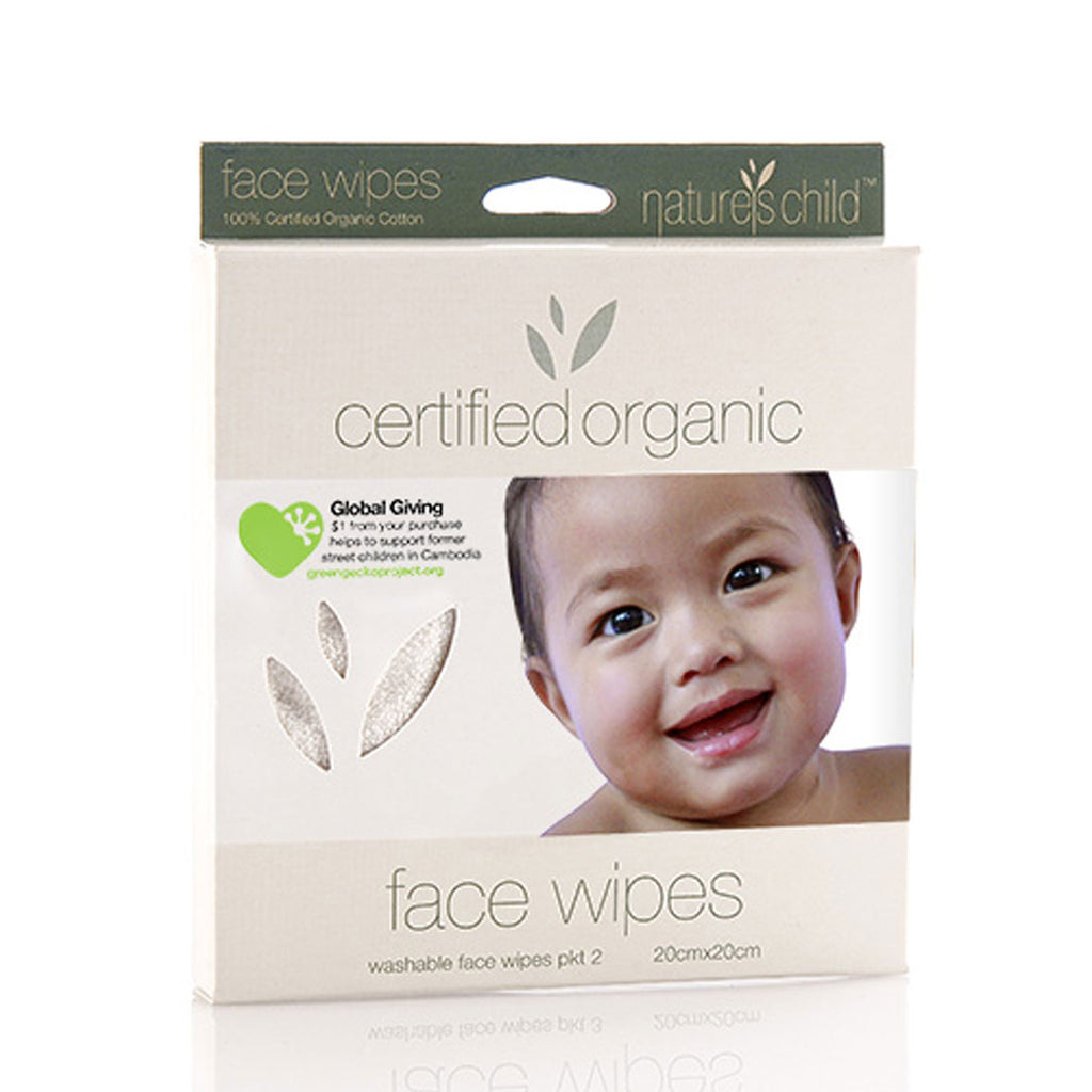 Organic Cotton Face Wipes