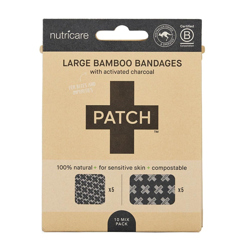 Large Bamboo Bandages - Charcoal