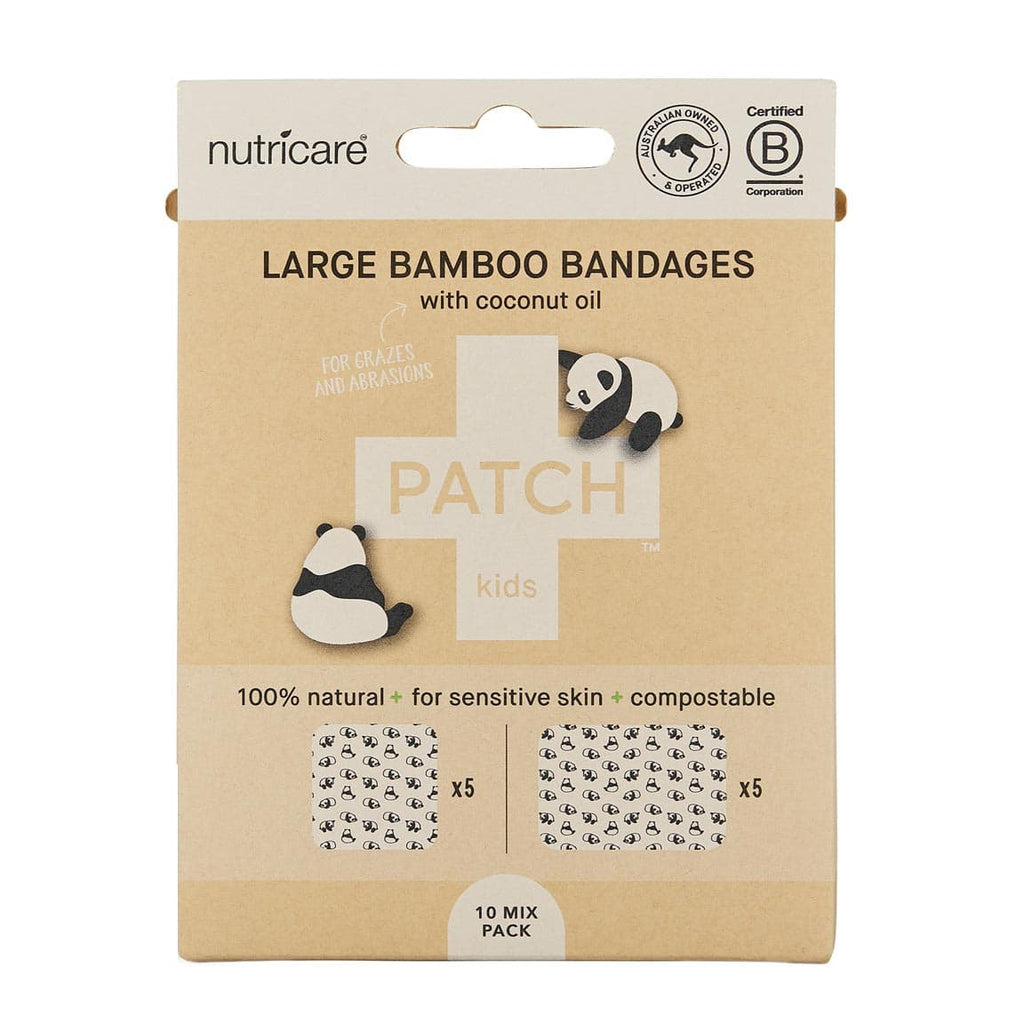 Large Bamboo Bandages - Coconut Oil