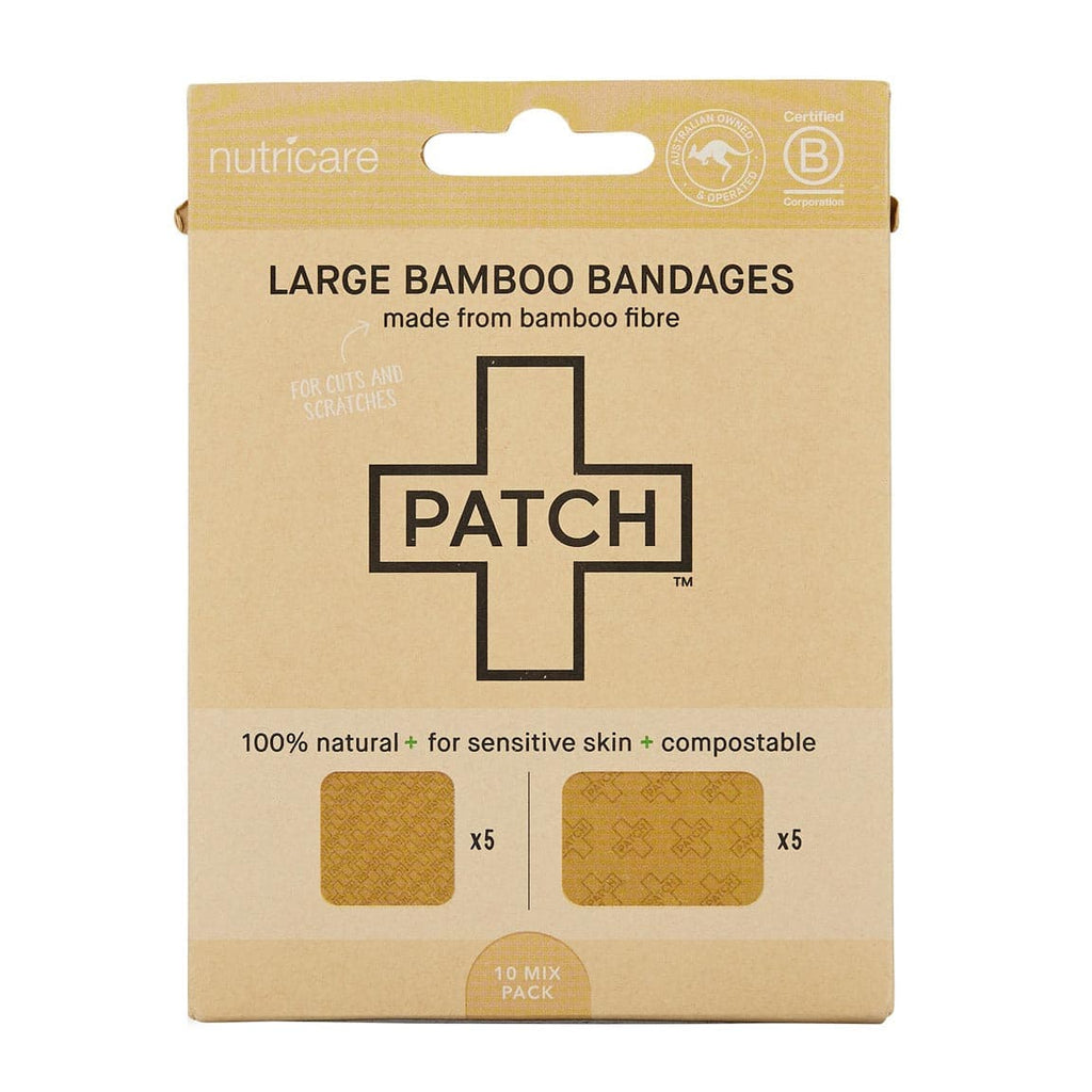 Large Bamboo Bandages - Natural