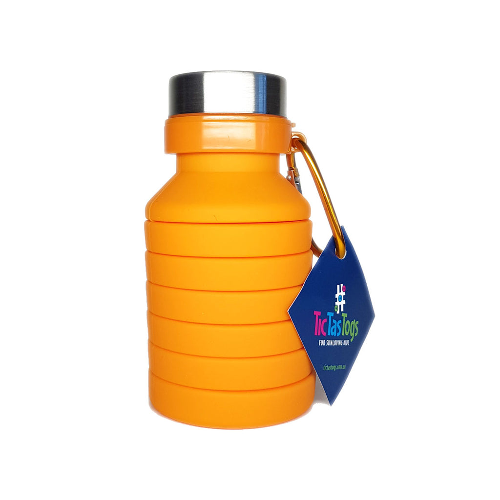 Silicon Expandable Bottle - Orange (550ml)